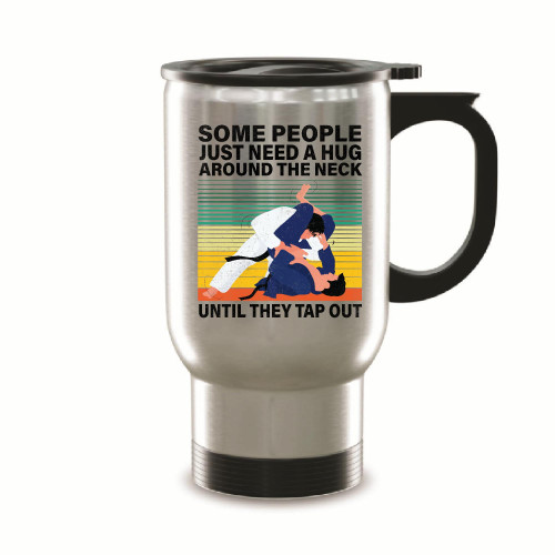 Awesome Gift for Young Jiu Jitsu Fans Brazilian Jiu Jitsu Mug 14oz Steinless Steel Travel Mug