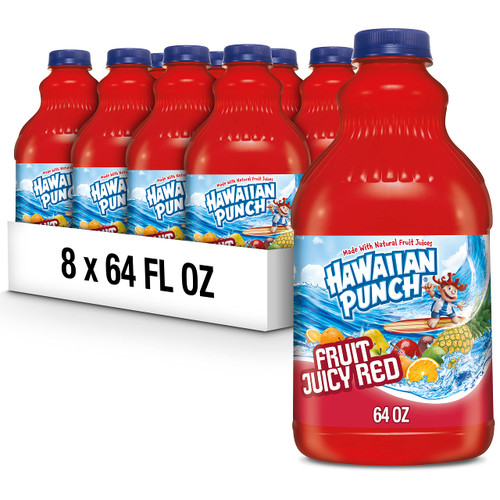 Hawaiian Punch Fruit Juicy Red, 64 fl oz bottle (Pack of 8) Hawaiian Punch Fruit Juicy Red, 64 fl oz bottle (Pack of 8)