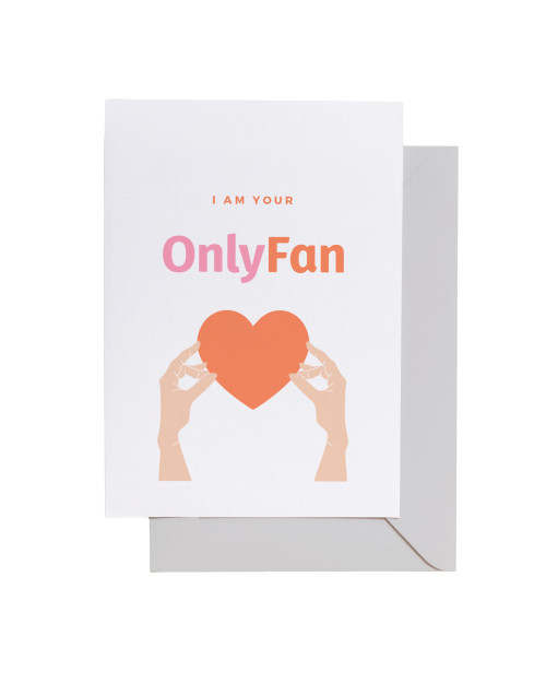 Funny Valentine's Day Card, Biggest Fan, Valentine's Day Card, Anniversary Card, Greeting Card, For Him, For Her, For friend