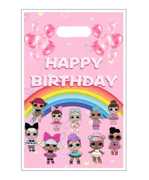 HAZURE 30pcs Children Birthday Party Gift Bags Candy Bags Goody Bags Children Birthday Party Supplies Decorations (1)