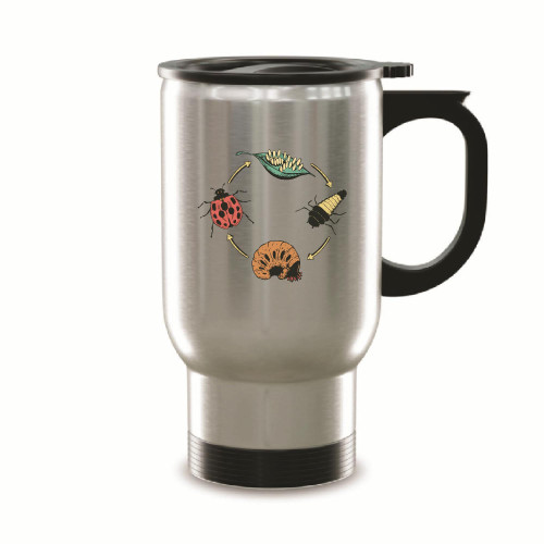 Evolution Ladybug Gift for Women Kids Teens 14oz Steinless Steel Travel Mug Evolution Ladybug Gift for Women Kids Teens 14oz Steinless Steel Travel Mug