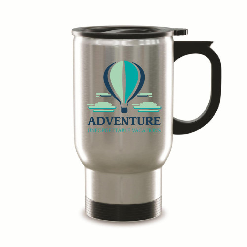 Hot Air Balloon Design Gift for Adventurers and Vacation Lovers s Posters Hats 14oz Steinless Steel Travel Mug