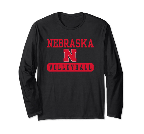 Nebraska Cornhuskers Volleyball Officially Licensed Long Sleeve T-Shirt Nebraska Cornhuskers Volleyball Officially Licensed Long Sleeve T-Shirt