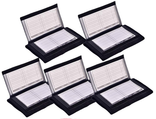 (5 Pack) Careworx Wrist Coach - Playbook Wristband (Youth or Adult) with Triple Windows-Great for Tackle,Touch,and Flag Football (Black, Youth) (5 Pack) Careworx Wrist Coach - Playbook Wristband (Youth or Adult) with Triple Windows-Great for Tackle,Touch,and Flag Football (Black, Youth)