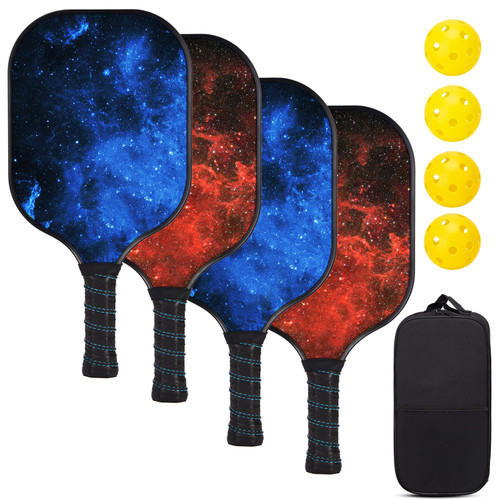RXUTOTE Pickleball Paddles, USAPA Approved Pickleball Paddle Set of 4 with Premium Pickleball Paddles, 4 Pickleball Balls & Portable Bag, Pickle Ball Rackets Gifts for Beginner & Pros RXUTOTE Pickleball Paddles, USAPA Approved Pickleball Paddle Set of 4 with Premium Pickleball Paddles, 4 Pickleball Balls & Portable Bag, Pickle Ball Rackets Gifts for Beginner & Pros