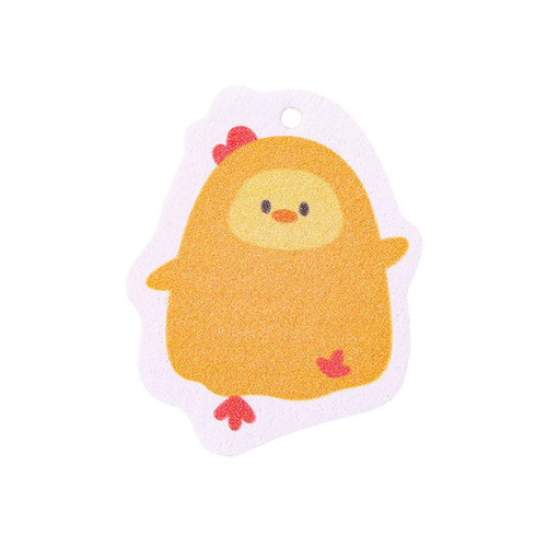 Bothyi Cleaning Scrub Sponge Kitchen Dish Scrub Sponge Pad, Reusable Kitchen Sponge for Kitchen Pots Pans, Dishes, Yellow Chicken