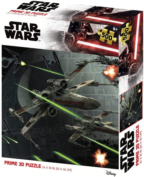 Prime 3D ST32632 Xwing 3D Puzzle, Multicolor Prime 3D ST32632 Xwing 3D Puzzle, Multicolor