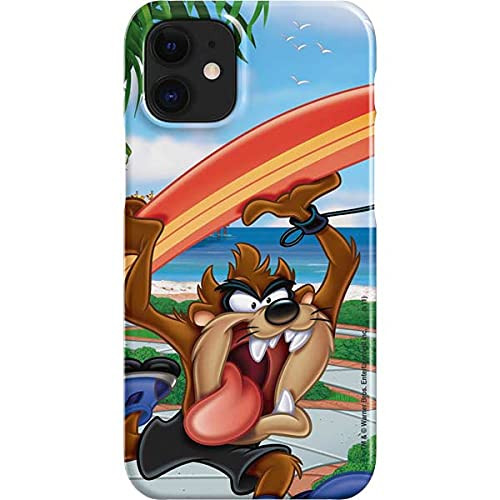 Skinit Lite Phone Case compatible with iPhone 12 Mini - Officially Licensed Looney Tunes Tasmanian Devil Surfboard Design
