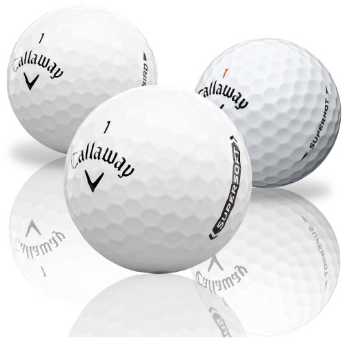 Golf Ball Monkey Cheap Recycled Golfballs for Callaway Golf Balls Used 24 Pk - Good Condition for Callaway Supersoft Golf Balls Bulk, Superhot, for Callaway Warbirds Golf Balls, Diablo & Hex Tour Soft