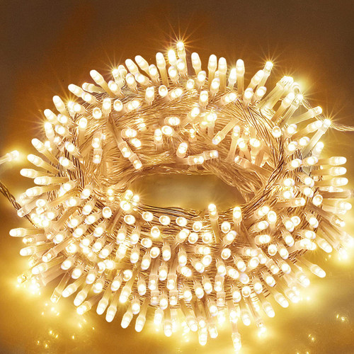 VTECHOLOGY Christmas String Lights, 170Ft 500 LEDs Christmas Tree Lights Indoor String Lights 8 Modes Fairy Twinkle Lights Lights
