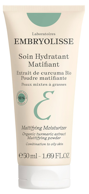 Embryolisse Mattifying Moisturizer - Oil Control Face Cream for Oily to Combination Skin - Hydrates & Moisturizes the Skin, Lightweight Formula, Safe for Sensitive Skin - 1.69 Fl Oz