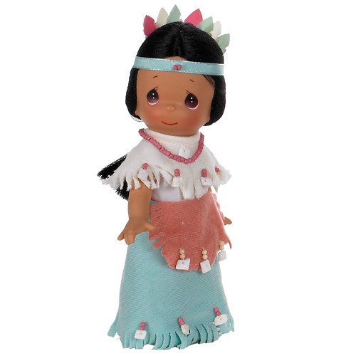 The Doll Maker Precious Moments Dolls, Linda Rick, Ten Little Indians, 7 Little Indian,7 inch Doll The Doll Maker Precious Moments Dolls, Linda Rick, Ten Little Indians, 7 Little Indian,7 inch Doll