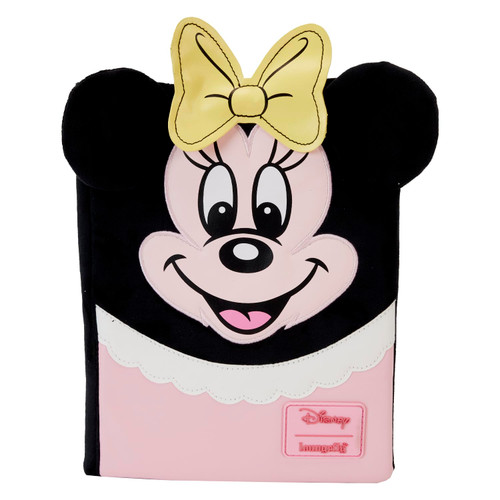 LOUNGEFLY Stationary Disney D100 Minnie Cosplay Plush Journal