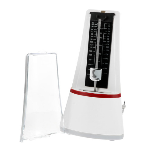 mechanical metronome Violin Metronome Universal Metronome Professional Metronome Guitar Metronome Bass Metronome Drum Metronome Musical Metronome abs white instrument Erhu