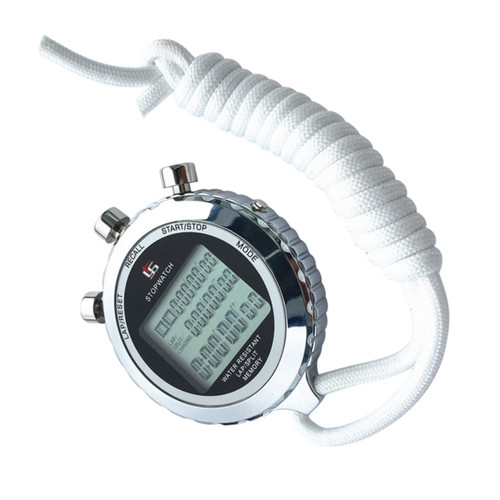 BESPORTBLE 1pc Chronograph Stop Watches Electric Timers Handheld up Timer Referee Stopwatch Timer Sports Timer Stopwatch Referee Sports Timer Waterproof Clock Chronograph Counter Metal Timing