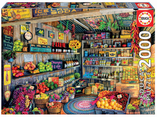 Educa Children's 2000 The Farmers Market Puzzle