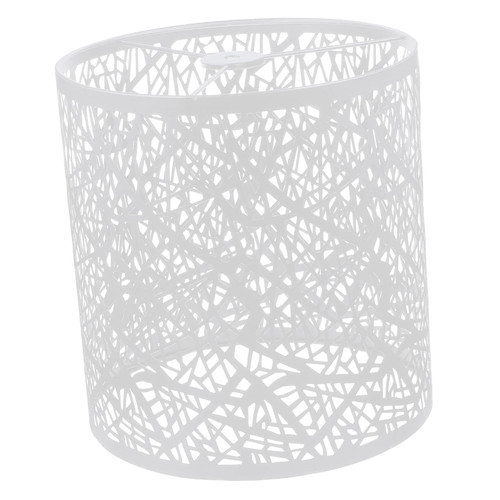 Uonlytech Wrought Iron Hollow Lampshade Black Lamp Shades Chandelier Lamp Shades Lamp Shades for Table Lamps Lamp Shade Large Table Lamp Shades Large Lamp Shade White Wall Lamp Hollow Out