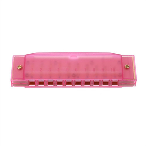Students Harmonica Diatonic Harmonica 10 Holes C Key Harp Instrument With Case For Adults And Beginner