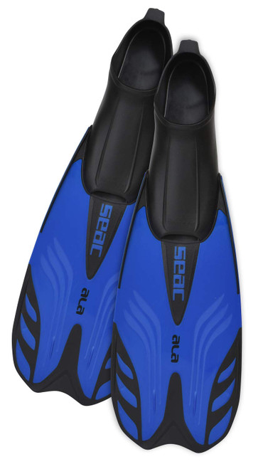 The Seac Ala, Full Foot Snorkeling Fins for Adults and Children, from 28 to 47,blue The Seac Ala, Full Foot Snorkeling Fins for Adults and Children, from 28 to 47,blue