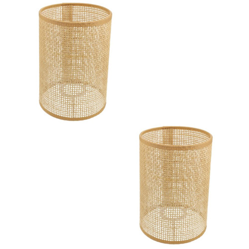 Chandelier Lamp Shades 2pcs Lamp Shade Chandelier Lamp Shades Vintage Lamp Shade Table Lamp Shade Rattan Rural Chandelier Shades