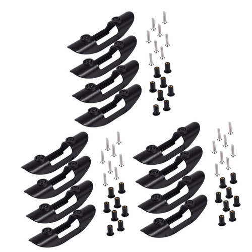 Happyyami 60 Pcs Kayak Paddle Holder Clip Paddle Clip Holder Paddle Clip for Kayak Accessories for Paddle Clips Surfboards Paddle Holder for Kayak Kayaks Securing Clip Refit