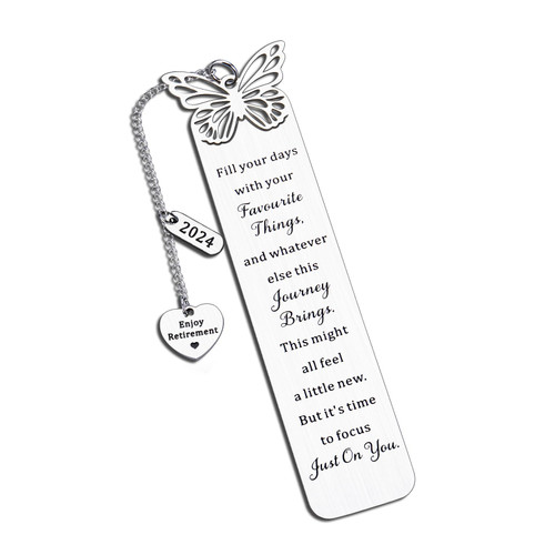 Retirement Gifts for Women Men Coworker Boss Lady 2024 Happy Retirement Gifts for Friends Mom Grandma Teacher Enjoy Retirement Bookmark Gift Best Retired Gift for Employee Appreciation Gift Book Lover Retirement Gifts for Women Men Coworker Boss Lady 2024 Happy Retirement Gifts for Friends Mom Grandma Teacher Enjoy Retirement Bookmark Gift Best Retired Gift for Employee Appreciation Gift Book Lover
