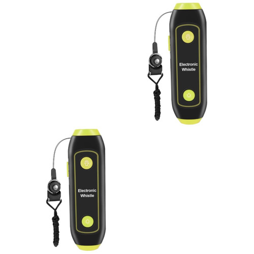 BESPORTBLE 2pcs 3 Electronic Whistle 3 high Volume Whistle Handheld Whistles Emergency Whistle Basketball Referee Whistle Coaching Whistle Safety Whistle Football abs Basketball Whistle