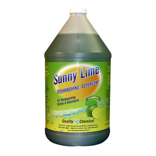 Quality Chemical Sunny Lime Dishwash-1 gallon (128 oz.) Quality Chemical Sunny Lime Dishwash-1 gallon (128 oz.)