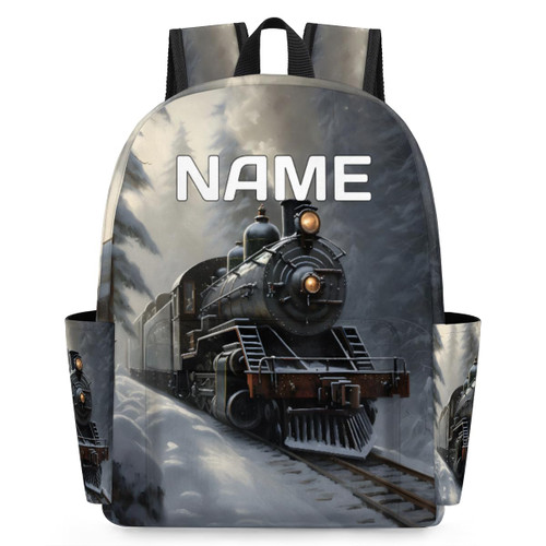 OMFUNS Vintage Train Customized Kids Backpack for Boys Girls Locomotive Transport Personalized Preschool Toddler Backpack Kindergarten Nursery Bookbag Travel Children School Bag OMFUNS Vintage Train Customized Kids Backpack for Boys Girls Locomotive Transport Personalized Preschool Toddler Backpack Kindergarten Nursery Bookbag Travel Children School Bag