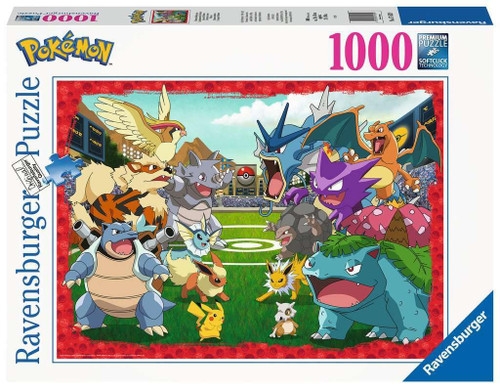 Ravensburger 1000 Piece Pokemon Jigsaw Puzzles for Adults and Kids Age 12 Years Up - Showdown Ravensburger 1000 Piece Pokemon Jigsaw Puzzles for Adults and Kids Age 12 Years Up - Showdown