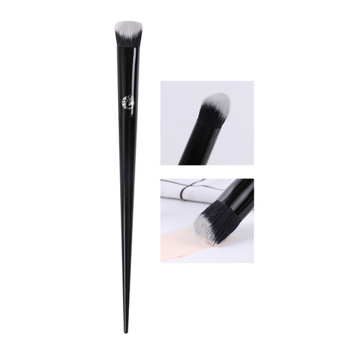 ENERGY Nose Contour Brush Angled Concealer Brush for Under Eye Ance Spots Concealing Blending Setting with Liquid Cream Powder Cosmetics Vegan Face Makeup Brush