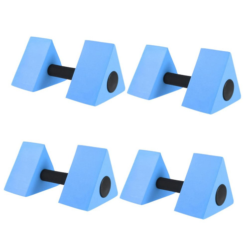 SUPVOX 4pcs Water Dumbbells Water Floating Barbells Swimming Weight Pool Foam Dumbbells Pool Exercise Dumbbells Water Play Toys Aerobic Exercise Dumbbells Kid Pool Aldult Miss Eva Armrest