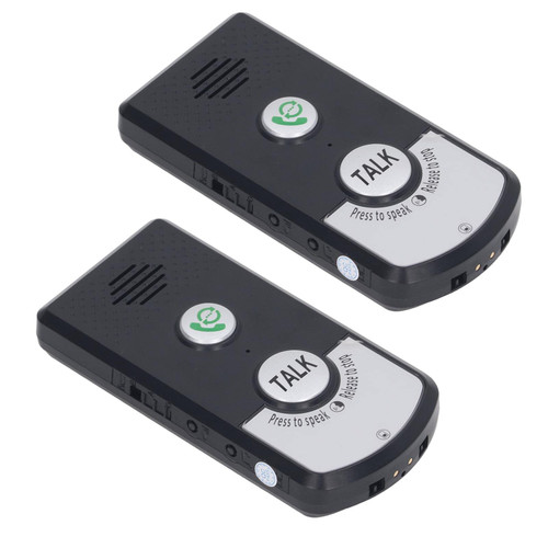2 Way Voice Intercom Long Range Wireless Intercom Waterproof 2 Way Voice Doorbell System with Intercomunicador Function for Home
