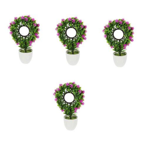 ABOOFAN 4pcs Artificial Flower Bonsai Fake Plants Office Decore Artificial Bonsai Realistic Plant Artificial Plants Home Decor Mini Fake Plant Bonsai Tree Office Fake Bonsai Desk ABOOFAN 4pcs Artificial Flower Bonsai Fake Plants Office Decore Artificial Bonsai Realistic Plant Artificial Plants Home Decor Mini Fake Plant Bonsai Tree Office Fake Bonsai Desk