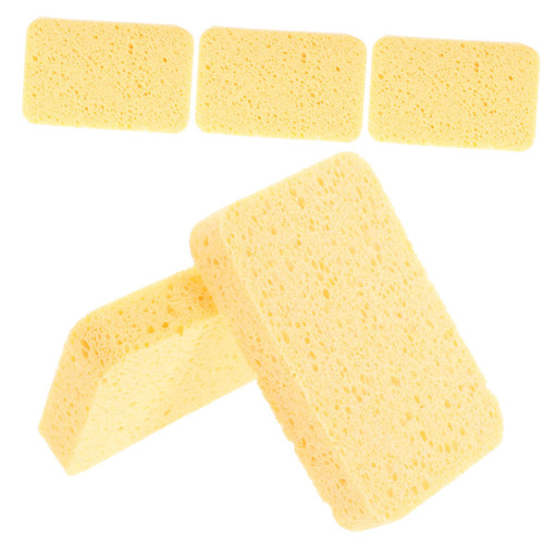 PartyKindom 25 Pcs Sponge Cleaning Towels Micro Fiber Towels Microfiber Dish Towels Kitchen Microfiber Cleaning Cloth Dish Rag Cloths Kitchen Dish Towels Microfiber Washcloth Thicken