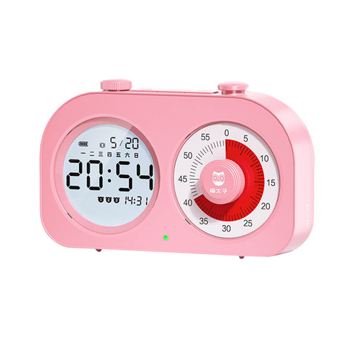 Acinkeety Digital Screen Timer Large Display Digital Timer Square Count Up Countdown Alarm Clock Sleep Stopwatch Clock for Kids Alarm Clock for Kids Bedrooms Project