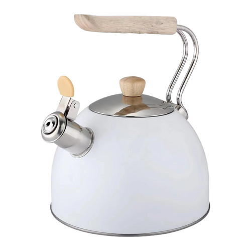Stainless Steel Whistling Kettle | Tea Kettle Whistling | 2.5L Loud Whistle Kettle - Universal Tea Pot Water Kettle with Heat-Resistant Handle, Stove Top Teakettle Teapot for Tea, Coffee, Milk