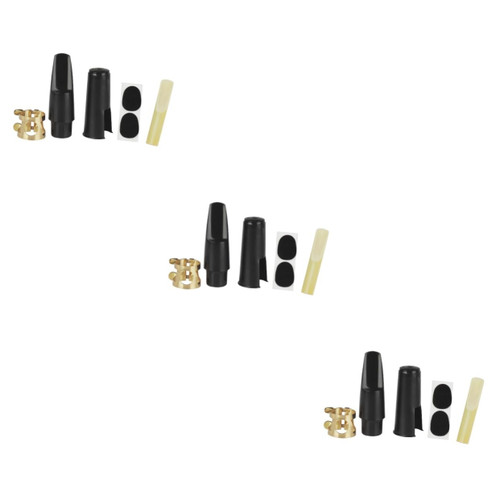 VICASKY 3 Sets Saxophone Accessories Pad for Sax Alto Saxophone Head Saxophone Alto Saxophone Flute Head Alto Sax Saxophone Tenor Sax Ligature Reed Abs Manual