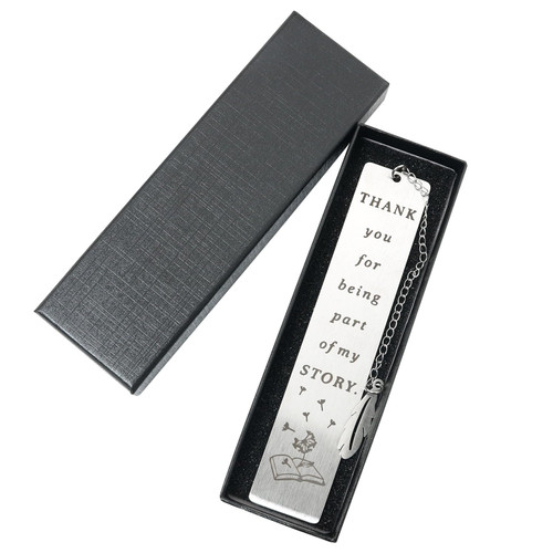 HSCGIN Teacher Gift Graduation Gift Tassel Metal Bookmark Birthday Gift Inspirational Bookmark Gift Gratitude Teacher Bookmark Suitable for Teacher Student Classmate and Book Lover