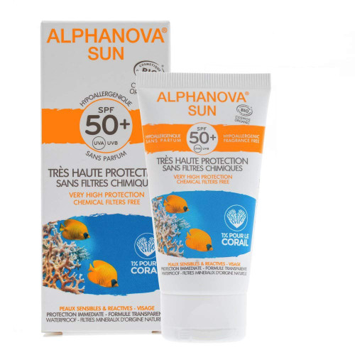 Alphanova Sun SPF 50+ Fragrance-Free 50g