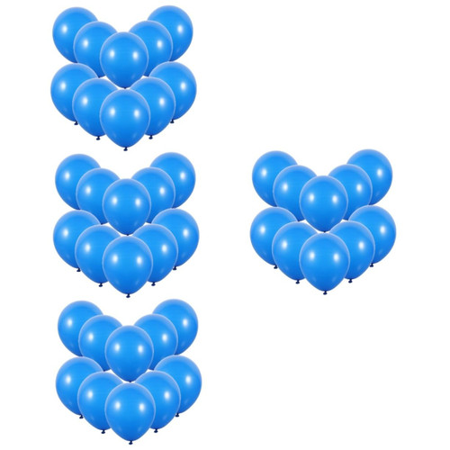 Abaodam 200 Pcs Royal Blue Latex Balloon Boy or Girl Reveal Balloons Graduation Party Balloons Blue Confetti Balloons Royal Blue Balloons Decoration Ornament Suite Wedding Baby Pvc