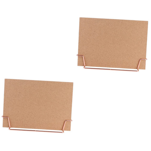 Operitacx 2pcs Bulletin Board Decor Memo Board Desktop Message Boards Desk Cork Board Cork Boards Corkboards for Wall Decorative Bulletin Board Borders Framed with Box Wooden Office Table