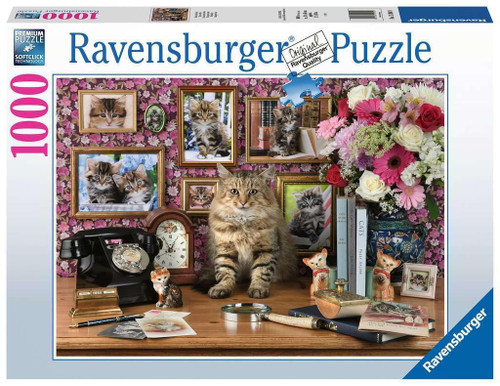 Ravensburger Cute Kitty 1000 Piece Jigsaw Puzzle for Adults