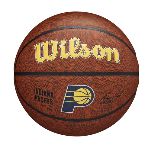Wilson NBA Indiana Pacers Size 7 Basketball - PureFeel Cover, 29.5 in