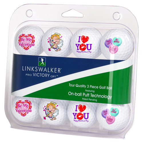 LinksWalker Valentine's Day - Mix Dozen Golf Balls
