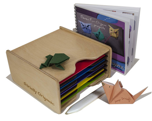 Origami Kit: Strictly Origamic Paper Organizer + 150 Sheets + Project Booklet + Paper Creaser