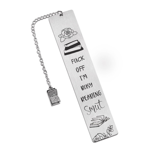 Funny Bookmarks for Book Lovers, Reading Gifts for Writers, Readers, Friends, Christmas Gifts, Graduation Gifts,Book Club Gifts for Her Him(I'm Busy Reading)