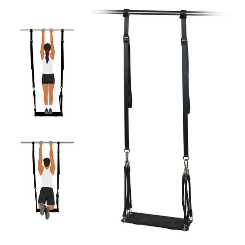 INNOLIFE Pull Up Assistance Bands, Adjustable Weight Pull Up Bands with Iron Pedal, Heavy Duty Resistance Band for Pull Up Assist, 8 Resistance Bands for Pull Up Assist for Workout at Home Gym