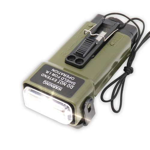 Tactical MS2000 Strobe Helmet Light Signal Light Flashlight Survival Signal Light Distress Marker Functional Strobe Security Rescue Light for Hunting Outdoor Sports