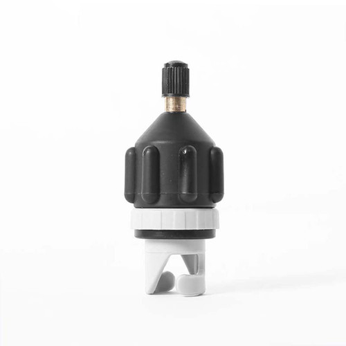 Inflatable Boat SUP Pump Adaptor, Board Pump Adapter, Conventional Air Pump Adapter Pumping Head Connector for Inflatable Kayak Stand Up Paddle Board Inflatable-Black